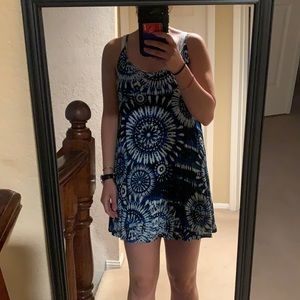 Tie dye summer dress